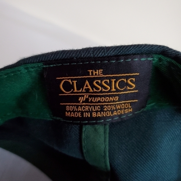 VINTAGE Honest Mari juana Unisex Green Hat - Picture 8 of 8